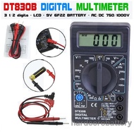 DT830B Digital LCD Multimeter Electric Voltmeter Ammeter Ohm AC DC Tester Meter Avometer Ohmmeter Cu