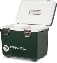 Engel UC7 7.5qt Leak-Proof, Air Tight, Drybox Cooler and Small Hard Shell Lunchbox for Men and Women