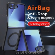 Casing For Samsung Galaxy Z Flip 7 FE 7FE Flip7 Flip7FE ZFlip7 Anti-Scratch Transparent Frosted With