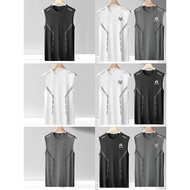 Men Large Size Ice Silk Quick-Dry Sports Vest Casual Loose Breathable Badminton Basketball Tennis Vo