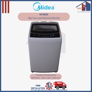 Midea MT860S - 8kg Top Load Washing Machine - FREE 2 + 1 Year Extended Warranty