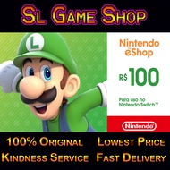 Nintendo Switch eShop Game R$ 50-500 BRL BRZ Brasil
