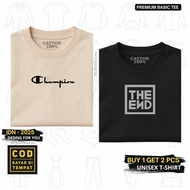 BUY 1 GET 2 PCS (COOL MATERIAL) Men's T-shirts Men's Tops - Latest Premium Branded Distro T-shirts -