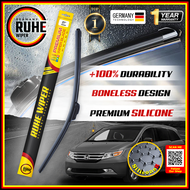 Ruhe Wiper Honda Odyssey 2013 - New Present Original High Quality Soft Silicone Car Wiper Silicon Ke