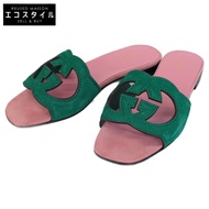 Gucci 雙G鏤空涼鞋/35碼