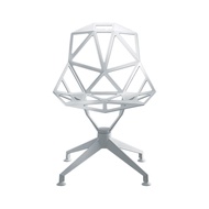 北歐櫥窗/Magis Chair One 4Star 旋轉單椅(科技白)