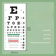 【At-Home Vision Screening】Eye Chart For Myopia Testing / Logarithmic Eye Chart / Vision Test Card / 