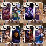 for OPPO A7 A83 F11 F19 Pro Plus A7X dull polish Protective lens soft Case B48 Mobile Legends Bang Bang ALPHA