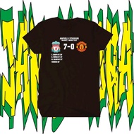 Nac T-Shirt ANFIELD STADIUM LIVERPOOL VS MANCHESTER UNITED 7-0 S-5XL