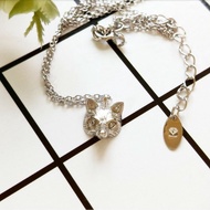 DoriAN 招桃花小狐狸銀狐狸925純銀項鍊 附純銀保證卡禮物包裝