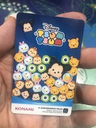 KONAMI e-AMUSEMENT PASS  tsum tsum普卡 卡片 遊戲卡 收藏卡