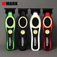 WMARK NG-7230 Professional Hair Trimmer Ceramic Titanium Plated Blade 7500rpm Men's Engraving Shear