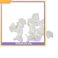 【LLMA】30 PCS Parts Brackets Clips Planking For Mercedes Sacco 190 W201 W124 A124 S124