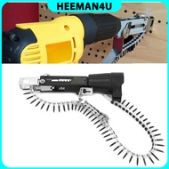 Heeman4u Automatic Screw Nail Gun Adapter Electric Drill Chain Woodwork Tool Cordless Power Drill Attachment Set