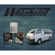 Works Engineering Performance Engine Oil Filter - EURO 3/4 TOYOTA HIACE KDH200 2004