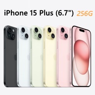 全新未拆 APPLE iPhone 15 Plus 256G 6.7吋 黑藍綠黃粉色 台灣公司貨 保固一年 高雄可面交