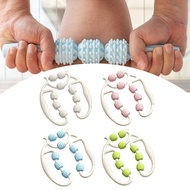 [drnzju] Handheld Leg Massage Roller with 9 Wheels for Muscle Relief And Recovery
