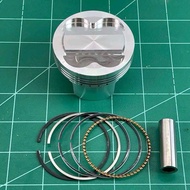 ลูกสูบสลัก14 ลูกสูบLEADปาดหลบวาล์วCNC ขนาด62-63มิล ลูกสูบ4วาล์ว ใส่รุ่น PCX160-LEAD-GIORNO ส่งของเร็