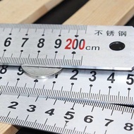 Stainless Steel Straight Ruler Thickened Steel Ruler 15cm 30cm 50cm 60cm 1m 1.5m 2m Metric and Imper