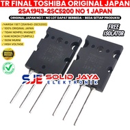 TOSHIBA TRANSISTOR 2SC5200 - 2SA1943 TR TOSHIBA 2SC 5200 2SA 1493 ORIGINAL JAPAN TOSHIBA TR FINAL TR