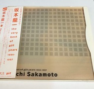 坂本龍一 Sakamoto - The Very best Of GUT YEARS 1994-1997 精選 日版 CD 附側紙 今井美樹 中谷美紀 高野寛 坂本美雨 戰場上的快樂聖誕 Made in Japan