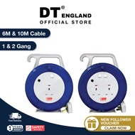 DT England Portable Extension Cable Reel 1/2 Way 6M & 10M [DT-9800]  / LOCAL SELLER [FAST SHIP OUT 1