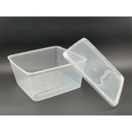 SQ 7 Square Disposable Plastic Food Container [ 30sets± ]