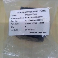Hitachi Capacitor 11.5 Mf 2 Pin Water Pump Spare Parts