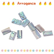 ARROGANCED ​10Pcs Abalone Shell Inlay​, ​Sheet Form Abalone Shell ​Guitar Inlay Material​, ​Colorful