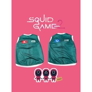 Squid game Clothes for dogs cats squid game Costume for dogs cats