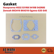 Gasket Set Husqvarna H532 531RB 541RB 542RBS Zenoah BK3410 BK4310 Brush Cutter Mesin Rumput