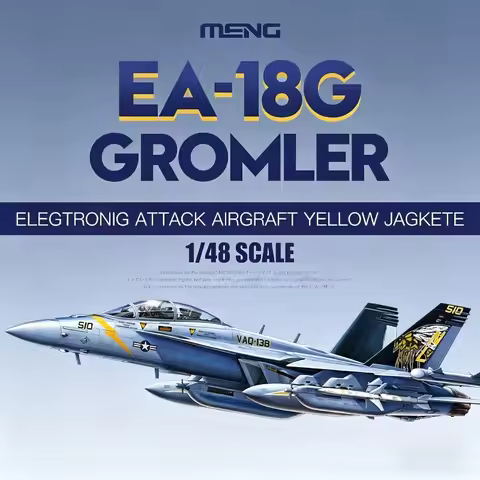 MENG LS-019 Boeing EA-18G Growler Electronic Warfare Attack Aircraft model building kits 1/48