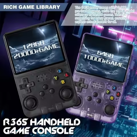 ​R36S Portable Pocket Retro Handheld Game Console ArkOS System3.5Inch IPS Screen Video Player Game C