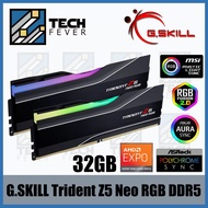 G.Skill DDR5 Trident Z5 NEO RGB for AMD-6000 CL30-38-38-96 1.35V 32GB (2x16GB) AMD EXPO(F5-6000J3038F16GX2-TZ5NR)