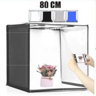 80cm Portable  Photo Studio Folding Photo Box Led Soft Box Picture Studio Photography Studio Box