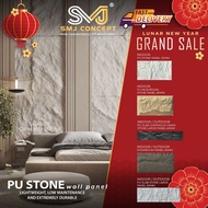 SMJ CONCEPT® PU Stone Veneer Interior Exterior All Collection (MEDIUM)
