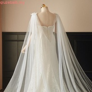 3*3M Cathedral Wedding Cape Veil Sequined Lace Shawl Bridal Shoulder Veils Tulle Long Cape Cloak Wed