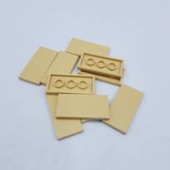 [10 Cái] LEGO Tấm Lát Nền Phẳng Trơn 2x4 Vàng Cát ID 6122047 87079