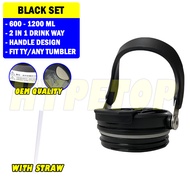 HYPETOP OEM Tumbler lid replacement 600/750/900/1050/1200ML Tumbler accessories caover cap Penutup t