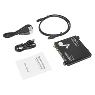 USB DAC 192kHz 24Bit ตัวแปลงดิจิตอลเป็นอนาล็อกพร้อมเบสและการควบคุมระดับเสียง Coaxial Toslink สเตอริโ