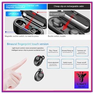 TWS F9 & F9 UPGRADED Version Waterproof Wireless Earbuds LED Display with Microphone & 2000mAh Power