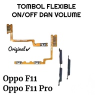 TOMBOL Flexible On Off Button Power Volume Button Oppo F11 / F11 Pro Original