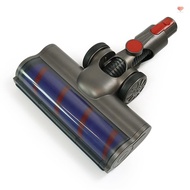 Bristle Roller Brush Household Vacuum Cleaner Replacement Accessories Carbon Fiber Floor Brush Head Front LED Lights for Dyson V7 V8 V10 V11 V15