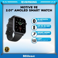 Riversong Motive 9E Bluetooth Calling Smart Watch (2.01” AMOLED Display) - 2 Year Warranty by Rivers