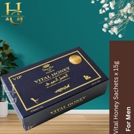 Dose Vital Royal Honey Original For Man With Cavier&Tongkat ali powder VIP 12sax15g