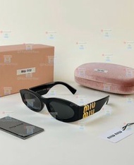 眼鏡 miumiu墨鏡smuw太陽鏡 繆繆貓眼太陽眼鏡男女5 平光鏡 太陽鏡 墨鏡 禮物