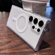 getbtctheshop 370.เคส แม่เหล็ก ชาร์จได้ สำหรับ SAMSUNG Galaxy A55 A06 A16 A36 A56 S24 S23 S25 ultra