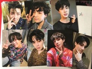 Bts ver.3 手燈小卡