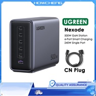 UGREEN Nexode 500W GaN Station   6-Port Smart Charging 240W Single Port（CN Plug）