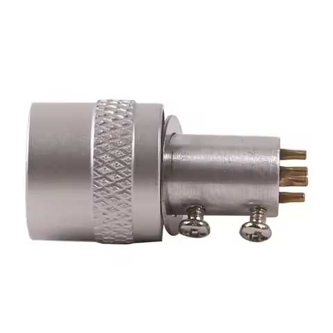 BHBD-Aluminum Alloy SME Type Headshell Socket Connector 24K Gold Plated Pin For SME Turntable SL Ser